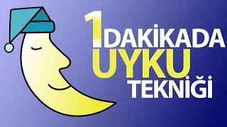 Uyku sorunu olanlar için 1 dakikada uyuma tekniği (Açıklamayı okuyun!)