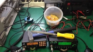 Тест на "шумность" радиостанций Optim-778 и MJ-850.
