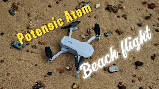 Beach Cinematic Drone Flight with the Potensic Atom (4K)