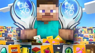 Unlocking Every Minecraft Platinum Trophy Ever