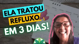 Ela tratou o REFLUXO do filho em 03 dias