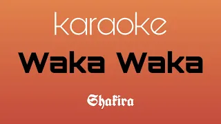 Shakira - Waka Waka This Time for Africa The Official 2010 FIFA World Cup™ Song  (KARAOKE con coros)