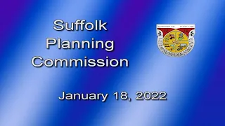 Suffolk Planning Commission Meeting (1-18-22)