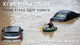 Earthpedia News | China Flood 2020 New Footage |China Streets Floods China Yangtze River Flood drone