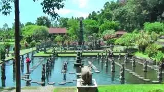 Taman Tirtagangga is a former royal palace in Karangasem, eastern Bali, Indonesia