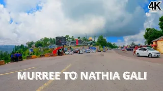 Murree to Nathia Gali Road Trip 2023 | 4K 60fps