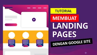 Membuat Landing Page Keren menggunakan Google Site - by Kang Adi