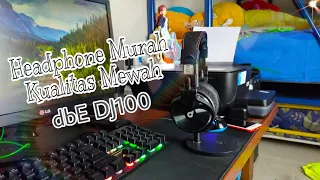 Cuma 200 ribuan! Ini Murah Tapi Enak Banget - Quick Review Headphone dbE DJ100 + First Impression