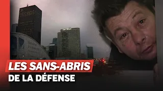 Depuis 10 ans il dort dans le parking de la Défense