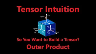 So You Want to Build a Tensor? | Tensor Intuition