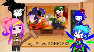 REACT 15 Random: Luigi Plays: SONIC.EXE