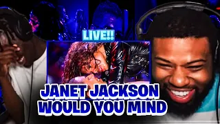 BabantheKidd FIRST TIME reacting to Janet Jackson - Would You Mind Live in Hawaii!!