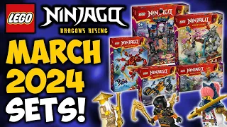 Ninjago March 2024 Sets REVEALED! Climbing Suits, Shadow Dojo, Euphrasia, & More!