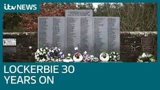 Lockerbie victims remembered on 30th anniversary of bombing | ITV News