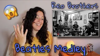 REO Brothers | Beatles Medley | FIRST Time REACTION ..... WOW