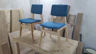 Изготовление деревянного стула своими руками | Making a wooden chair DIY