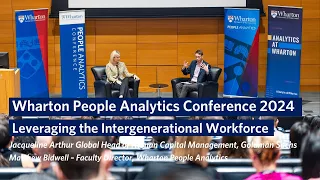 Leveraging the Intergenerational Workforce – Wharton People Analytics Conference 2024