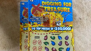 💰💰💰💰💰FULL BOOK OF BRAND NEW PA $5 DIGGING FOR TREASURE SCRATCH TICKETS!!!💰💰💰💰💰