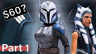 How to fix cheap Disney Bo-Katan doll - 1/6 Scale Figure for 60 bucks PART 1 of 2