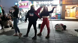 181015 댄스팀 #레드스파크(RedSpark) 3 - 뚜두뚜두 @홍대Busking [직캠 by shinlim]