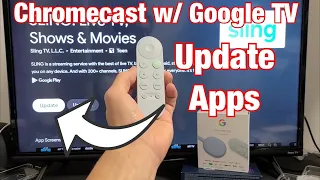 How to Software Update Apps on Chromecast with Google TV (Netflix, Amazon Prime Video, HBO, YouTube)