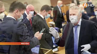 Депутаты Государственной Думы провели заседание в масках