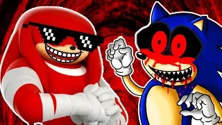 НАКЛЗ УДЕЛАЛ СОНИКА.EXE ! - Sonic.Exe: The Spirits Of Hell [Knuckles Solo]