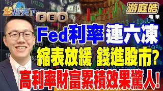 【精華】Fed利率連六凍 鮑爾放鴿？縮表放緩 錢進股市？高利率財富累積效果驚人！#游庭皓@tvbsmoney 20240502