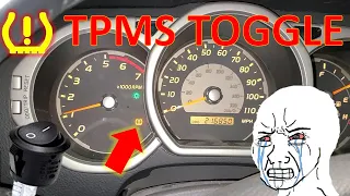 4Runner TPMS Toggle Switch Install (V8 4th Gen) Disable TPMS