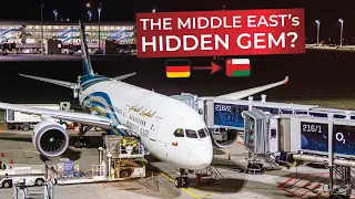BRUTALLY HONEST | Economy Class aboard Oman Air's Boeing 787 from Munich to Muscat! (+B737 to Dubai)