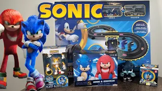 Sonic the Hedgehog Toy Collection Unboxing (RC Track, Funko Pop, Action Figures)