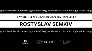 Ukrainian Contemporary Literature: Chief Personalities and Titles