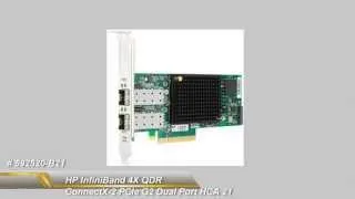 592520-B21 HP InfiniBand 4X QDR ConnectX-2 PCIe G2 Dual Port HCA