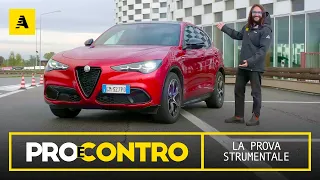 Alfa STELVIO restyling 2023 (ne vale ancora la pena?) | PROVA STRUMENTALE - PRO e CONTRO