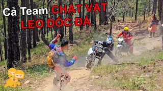 Ofroad Đà Lạt #3 - Cả Team Chật Vật Offroad Leo Dốc Đá Tại Đà Lạt - Xe Ôm Vlog