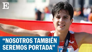 María Perez, tras ganar dos oros en el Mundial de Budapest 2023: "Queremos ser portada" | EL PAÍS