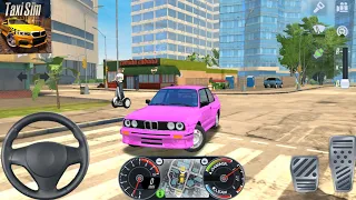 BMW E30 Classic Car - Taxi Sim 2020 - Car Games Android Gameplay