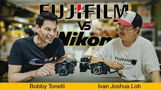 Nikon Zf vs Fujifilm X-T5 (Design Principles)