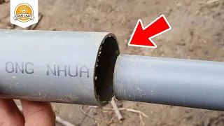 Easy Way to connect two different size PVC Pipe! Tricks That Plumbers Don't Want You To Know!
