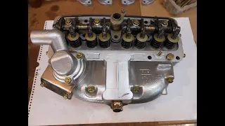 Реставрация двигателя Москвич 408 1967 года, ГБЦ часть1
