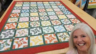 Donna's FREE "Disappearing Pinwheel" Quilt Pattern!