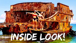 INSIDE CARIBBEAN SHIPWRECKS!!