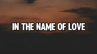 Martin Garrix & Bebe Rexha - In The Name Of Love (Lyrics)