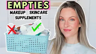 BEAUTY EMPTIES 2024 | SKINCARE, MAKEUP & SUPPLEMENTS | PRODUCTS I'VE USED UP!
