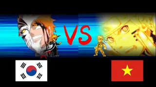 Bleach VS Naruto 3.8.2.1 Vietnam VS Korea