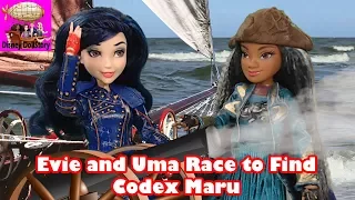 Evie and Uma Race to Find Codex Maru - Part 45 - Descendants in Avalor Disney