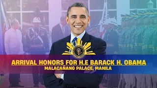 Official Welcome Ceremony For H.E US Former President Barack H. Obama In Malacañang Palace 4/28/14