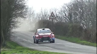 Rallye Le Touquet 2024 - ES14: Beussent-Parenty 2 - all cars (raw footage) + VHC ES10 - top speeds!