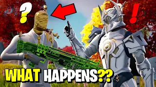 What Happens if Boss CHAOS AGENT Meets Boss GENO Fortnite! (Most Wanted!)