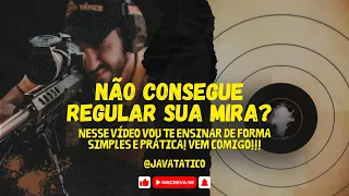 Aprenda a regular sua luneta da forma mais simples e prática possível, sem nenhum tipo de acessório!